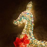 Фигура световая FROSTY "Семья оленей", 64, 100, 100 см, 1740 LED, 220V, свечение тёплое белое