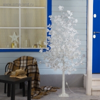 Светодиодное дерево &laquo;Клён белый&raquo; 1.8 м, 350 LED, мигание, 220 В, свечение мульти (RGB)