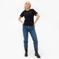 Футболка женская KAFTAN "Пантера", чёрный, р-р 40-42 Футболка женская KAFTAN "Пантера", чёрный, р-р 40-42