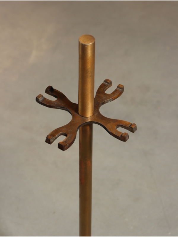 Каминный набор Осень" латунь, 4 предмета, 20х20х61 см