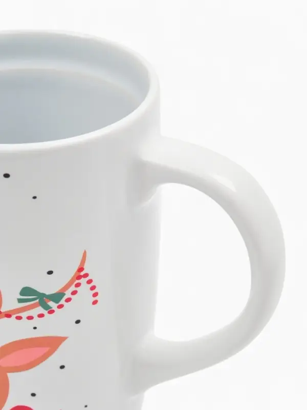 Кружка чайная новогодняя &laquo;Оленёнок&raquo;, 530 мл