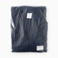 Халат мужской Экономь и Я, цв. тёмно-синий, р-р 56-58, 100% хл, 340 г/м2