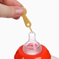 Бутылочка для кормления Крошка Я &laquo;Baby time collection&raquo;, широкое горло, от 6 мес., 240 мл, цвет красный