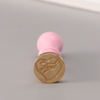 Сургучный набор "Сердечко" печать, ручка, сургуч 12,5х10х3,6 см