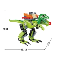 Конструктор «Дино. Раптор», 256 деталей Конструктор «Дино. Раптор», 256 деталей
