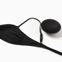 Купальник раздельный женский MINAKU цвет чёрный, размер 46