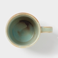 Кружка "Sand Ripples" Magistro 300мл, 12х9х8,5 цвет желтый, голубой, коричневый