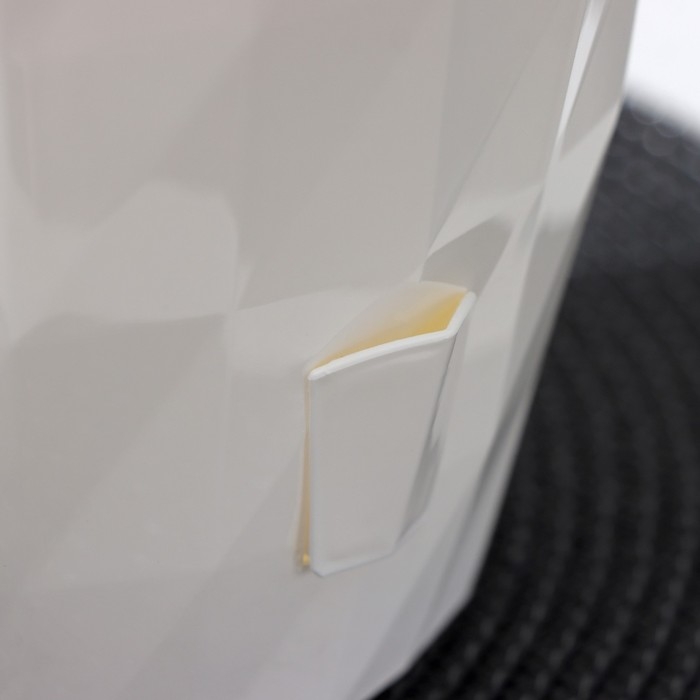 Горшок для цветов с прикорневым поливом Ruby, 3 л, белый