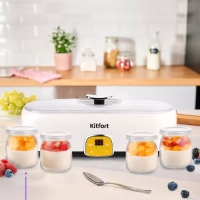 Йогуртница с баночками КТ-6038 - 20 Вт Йогуртница с баночками КТ-6038 - 20 Вт