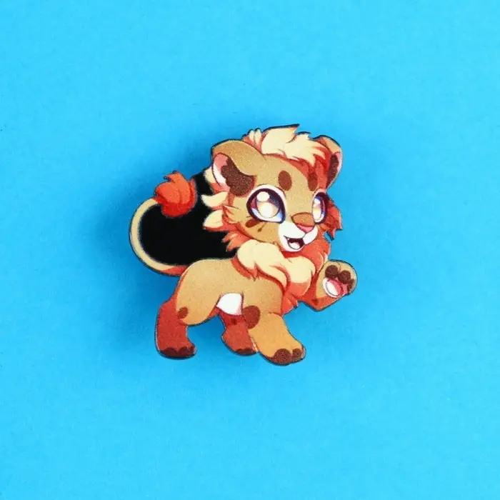 Значок &laquo;Самому смелому&raquo;, 3.3&times;3.1 см