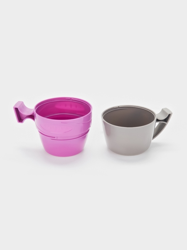 Термос 1 л, со стеклянной колбой, 11х31см, фиолетовый