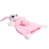 Мягкая игрушка - комфортер «Зайчик», розовый Мягкая игрушка - комфортер «Зайчик», розовый