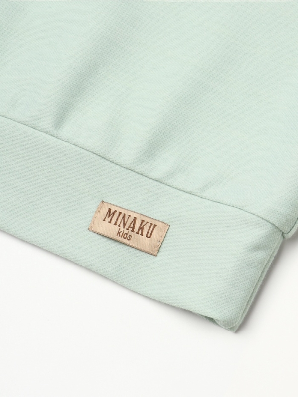 Толстовка детская MINAKU, цвет оливковый, рост 164 см