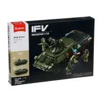 Конструктор Модельки "БМД ВДВ РФ", 619 деталей