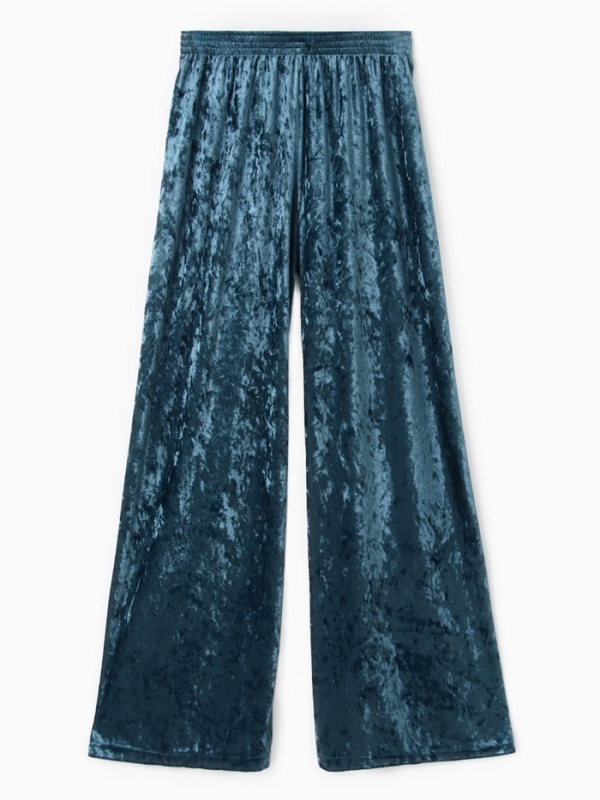 Брюки домашние KAFTAN Velvet 40-42, синий