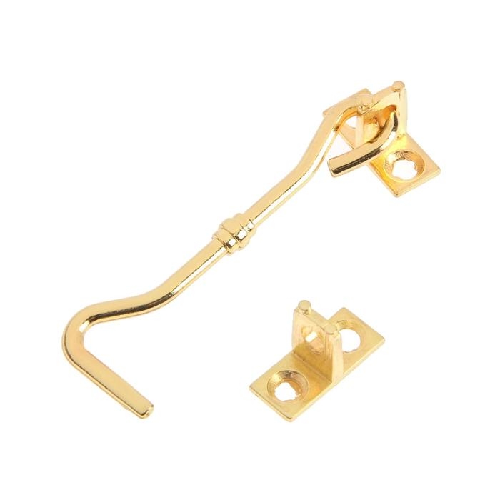 Крючок ветровой (мод.107-1), цвет золото Крючок ветровой (мод.107-1), цвет золото