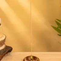 Подставка под благовония 7х7х4,6 см, дерево шишам