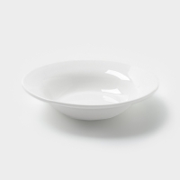 Тарелка глубокая Hanna Kn&ouml;vell, d=25.5 см, фарфор, белая