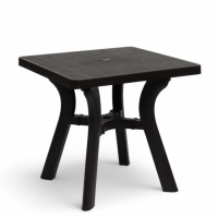 Стол квадратный "Атлант", 80 х 80 х 76,5 см, коричневый Стол квадратный "Атлант", 80 х 80 х 76,5 см, коричневый