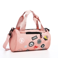 Сумка молодёжная на молнии, цвет розовый Сумка молодёжная на молнии, цвет розовый