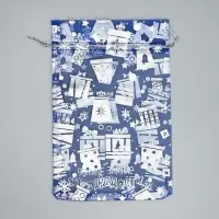 Мешочек подарочный органза &laquo;Зимние радости&raquo;, 16 х 24 см +/- 1.5 см