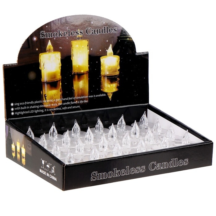 Свеча светодиодная &laquo;Романтик&raquo; горит жёлтым