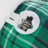 Фигура текстиль &laquo;Гном в зелёном&raquo; 54 см, 1 LED, от батареек AG13&times;3, свечение тёплое белое