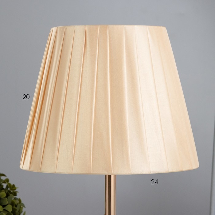 Настольная лампа с подсветкой 16885/1 Е27 40Вт золото 22х22х40 см