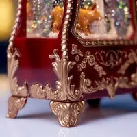 Фигура светодиодная "Граммофон" 36х16х9 см, 3хААА (не в компл.), музыка, USB, Т/БЕЛЫЙ