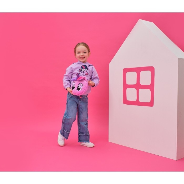 Худи для девочки &laquo;Искорка&raquo;, My Little Pony, рост 86-92 см, цвет фиолетовый