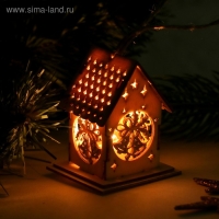 Елочная игрушка с подсветкой «Новогодние колокольчики», мини Елочная игрушка с подсветкой «Новогодние колокольчики», мини