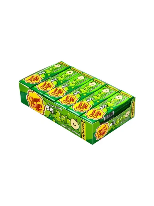 Жевательная резинка Chupa-Chups big babol Яблоко 21 г