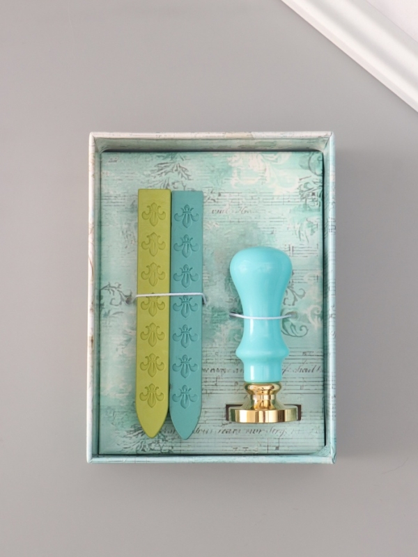 Сургучный набор Сургучный набор "Монстера" печать, ручка, сургуч 12,5х10х3,6 см