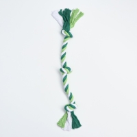 Игрушка тренировочная канатная "3 узла", до 45 см, до 115 г, микс цветов Игрушка тренировочная канатная "3 узла", до 45 см, до 115 г, микс цветов