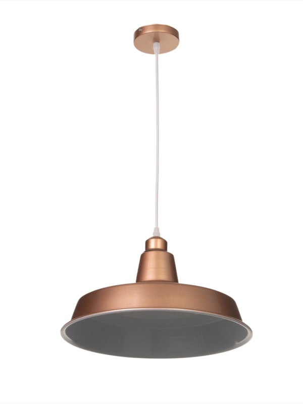 Светильник Ronald 1х40Вт Е27 пр-1м бронзовый металлик 36х36х15см