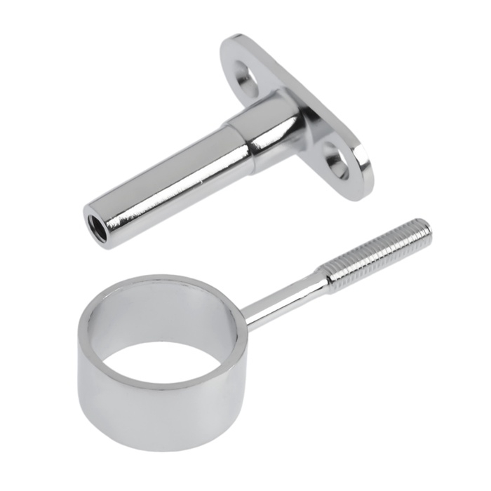 Держатель дистанционный ТУНДРА регулируемый сквозной, d=25 мм Держатель дистанционный ТУНДРА регулируемый сквозной, d=25 мм