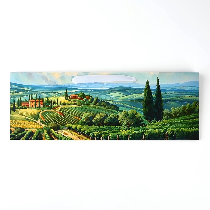 Пакет под бутылку горизонтальный &laquo;Сад&raquo;, 36 &times; 10 &times; 13 см