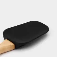 Лопатка Доляна &laquo;Макота&raquo;, 26,5&times;6,5 см, цвет бежевый/черный