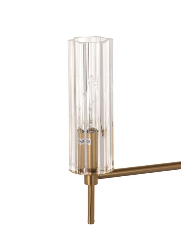 Люстра "Лондон" 5х40Вт Е27 бронза 51х51х41см