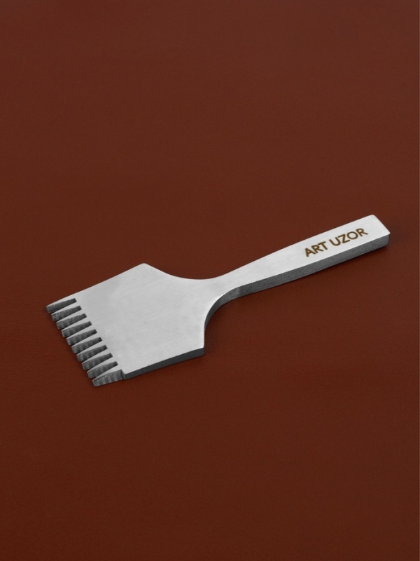 Набор строчных пробойников для французских швов, 3 шт., шаг=3.85 мм