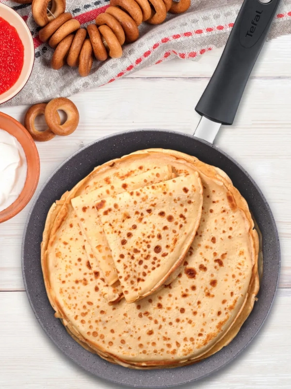 Блинная сковорода Natural Force 25 см с индикатором нагрева