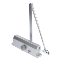 Доводчик дверей ТУНДРА D150SL, до 150 кг, цвет серебро Доводчик дверей ТУНДРА D150SL, до 150 кг, цвет серебро