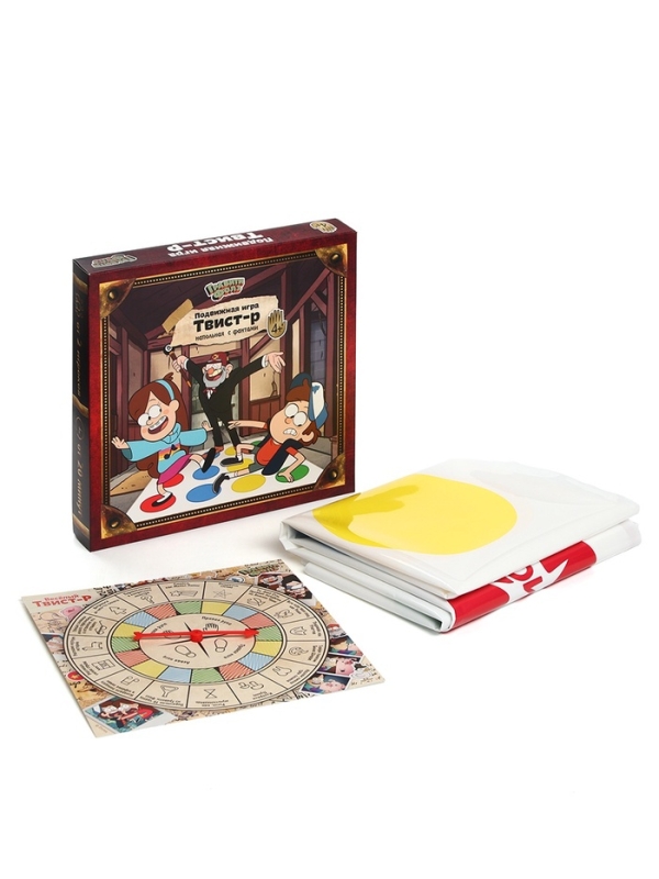 Подвижная игра "Твист-р Гравити Фолз" напольная с фантами