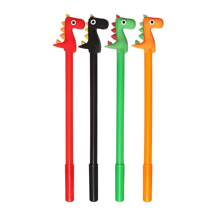 Ручка - прикол гелевая &laquo;Динозаврик&raquo; МИКС