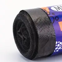 Мешки для мусора 240 л, ПНД, 20 мкм, 10 шт в рул, цвет черный