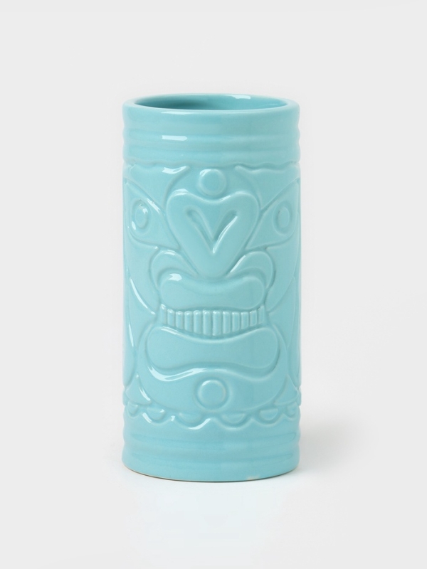 Стакан для коктейлей "Тики остров" светло-голубой