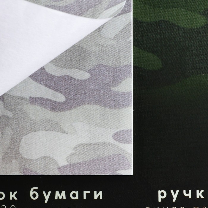 Подарочный набор ручка шариковая и блок бумаги 30 л &laquo;23 февраля. Герой и защитник&raquo;