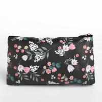 Косметичка на молнии, цвет чёрный/разноцветный