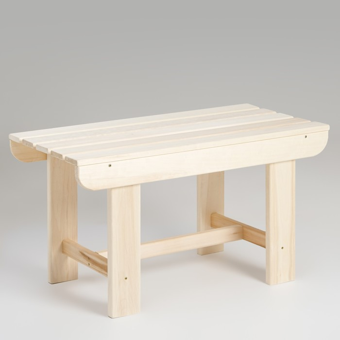 Лавка наличник, из липы, "Добропаровъ", 80&times;40&times;43,5см