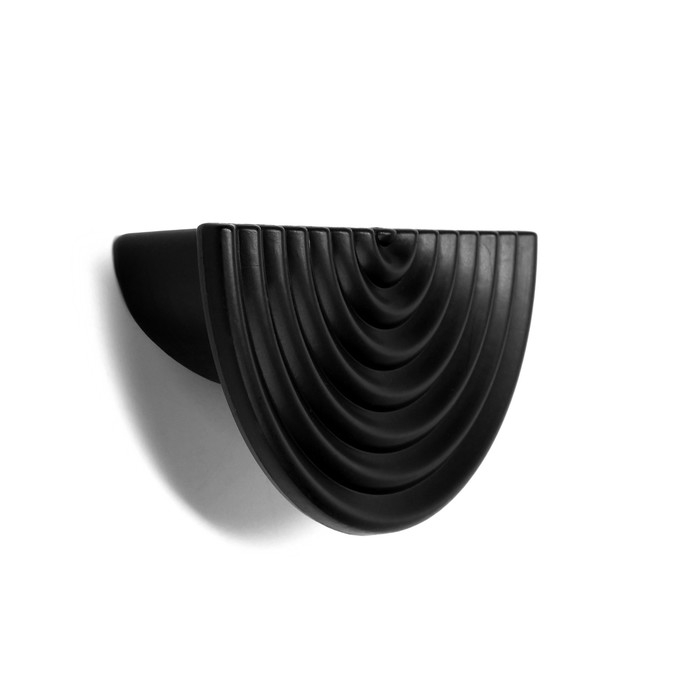 Ручка скоба CAPPIO PK108, м/о 64 мм, пластик, цвет черный